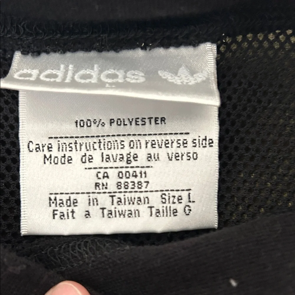 Adidas MUTOMBO sheer mesh jersey